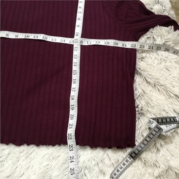 Candies long sleeve lightweight mock neck Womans size 2X berry - Picture 6 of 15